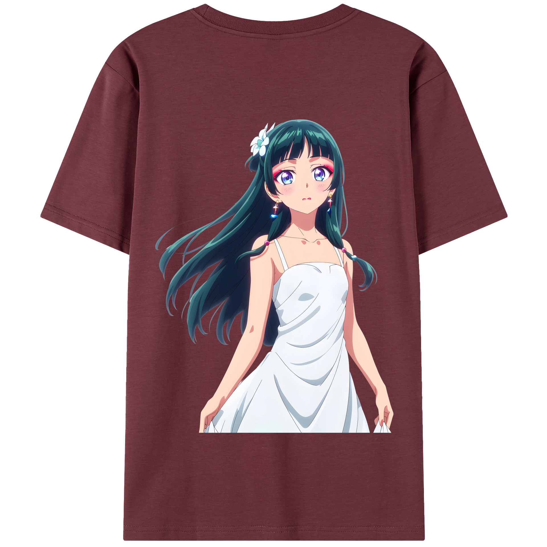 （画像用） 薬屋のひとりごと The Apothecary Diaries 綿100％半袖Tシャツ（背面プリント）